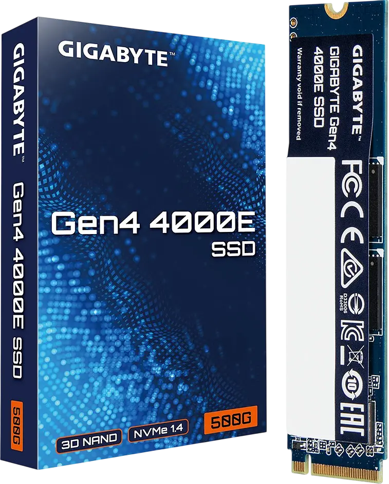 SSD M.2 Накопичувач Gigabyte Gen4 4000E 500GB (G440E500G) - фото 3