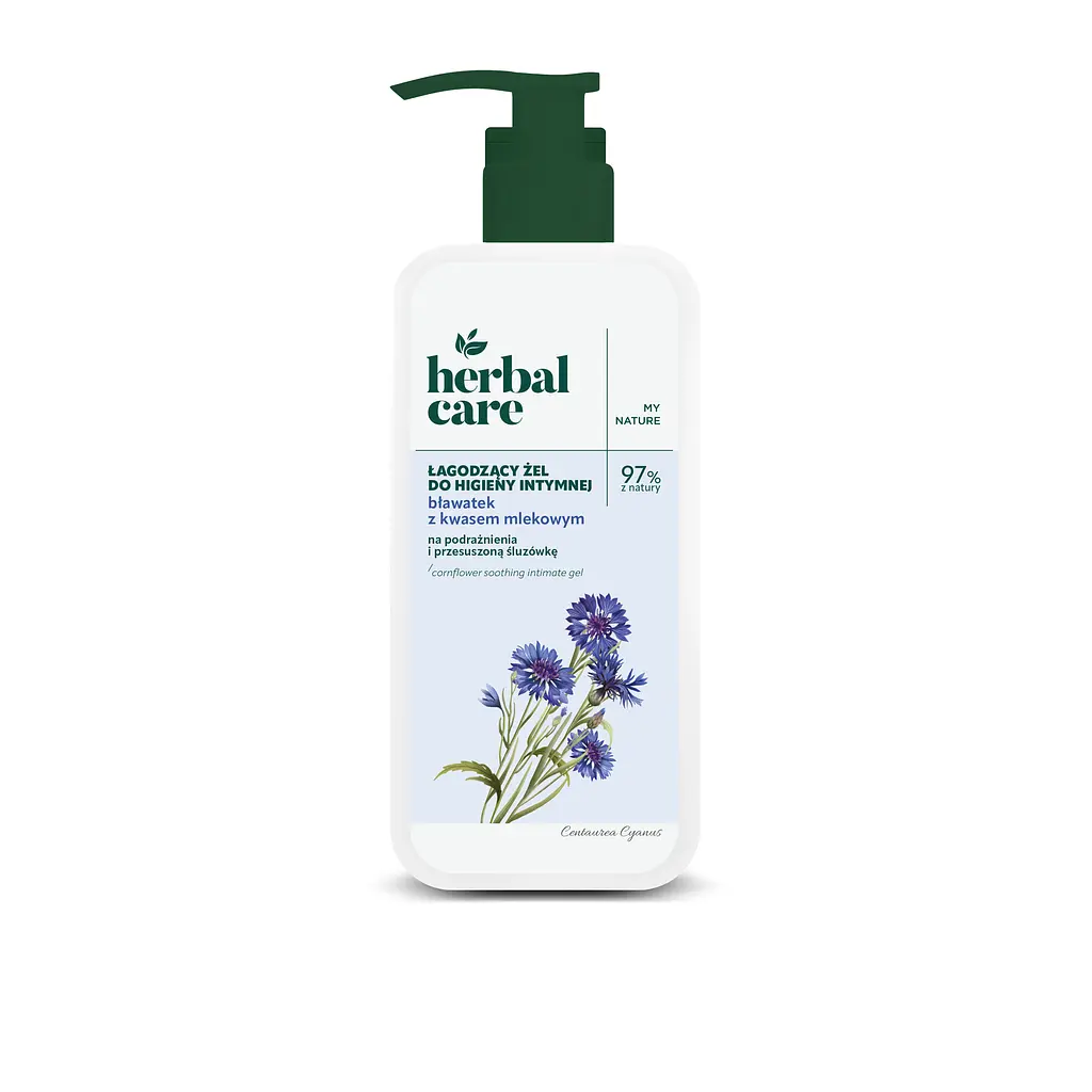 Гель для інтимної гігієни Заспокоюючий Волошка Herbal care 330 мл