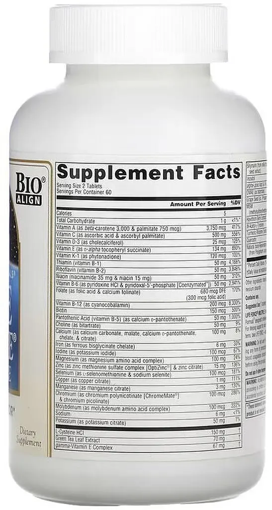 Вітаміни та мінерали Source Naturals Life Force Multiple, 120 таблеток - фото 2
