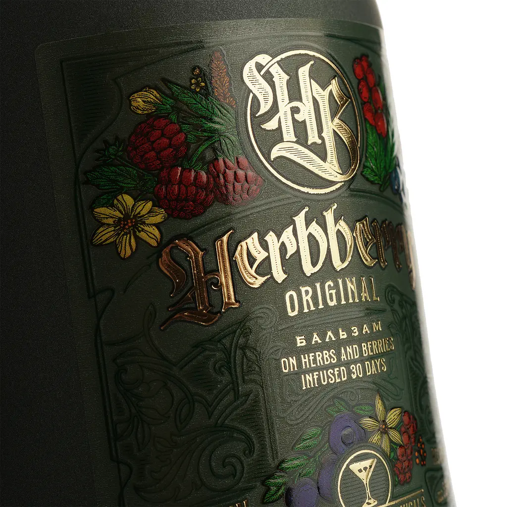 Бальзам Herbberry Original 35% 0.5 л в подарунковій коробці - фото 4