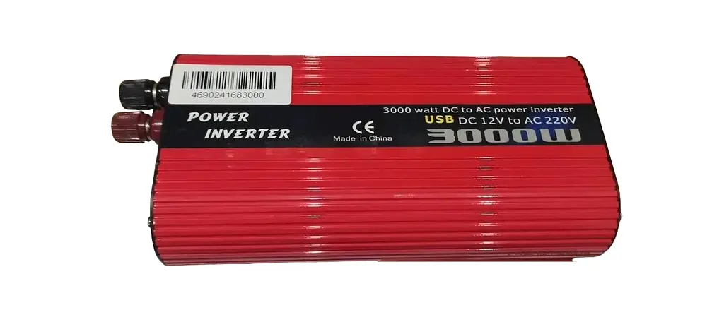 Автоінвертор 12 V-220 V перетворювач напруги з USB-портом 3000 W модифікована синусоїда WimpeX 12 V-220 V 3000 Вт - фото 2