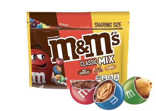 Драже M&M'S Classic Mix Chocolate, 235г - фото 3