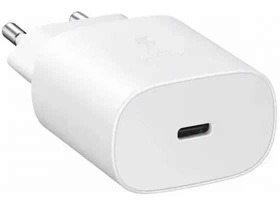 Мережевий зарядний пристрій Samsung 25W PD Power Adapter (w/o cable) White (EP-TA800NWE) (EU) - фото 5