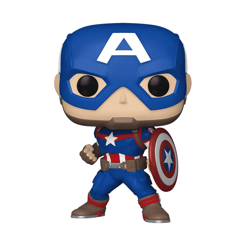 Фігурка Funko Pop Марвел Капітан Америка Marvel Captain America 10 см FP M CA 1419 - фото 2
