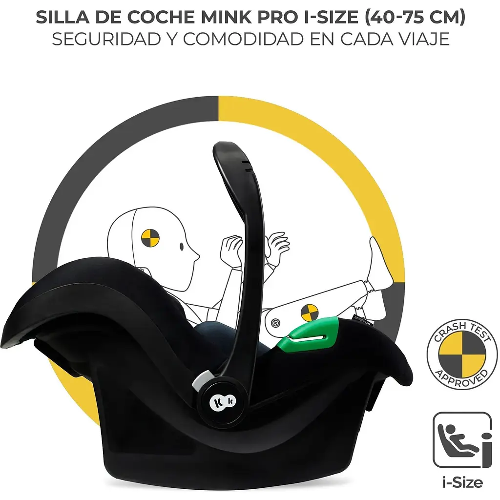 Коляска універсальна 3 в 1 Kinderkraft Moov 2 Air Sand Beige (KSMOOV02BEG0000) - фото 12
