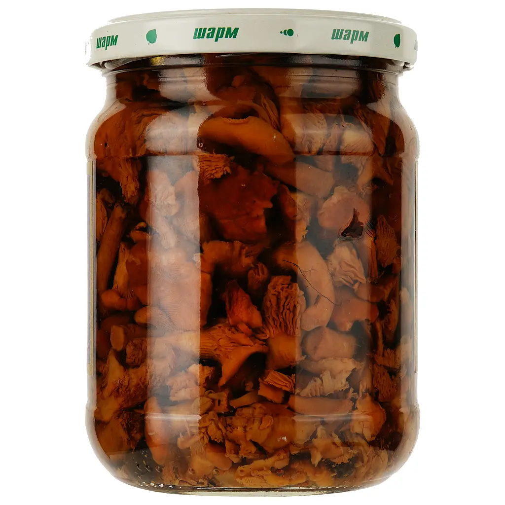 Гриби Шарм Лисички мариновані, 480 г (36198) - фото 2