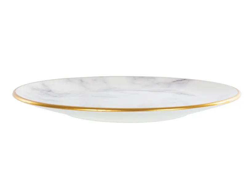 Тарілка Alba ceramics Marble, 19 см, сіра (769-029) - фото 2