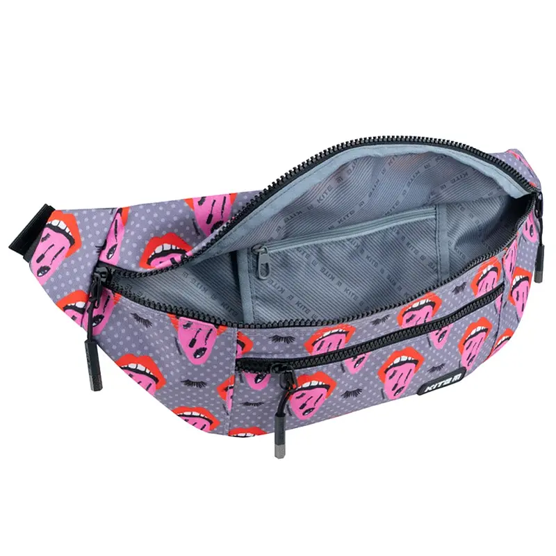 Сумка-бананка Kite Education teens 2590 сіро-рожева (K22-2590) - фото 5