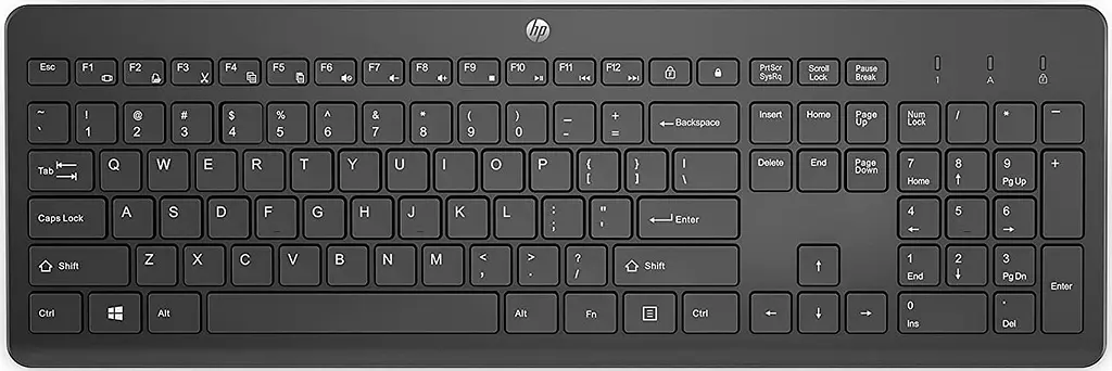 Клавіатура HP Hewlett Packard 230 WL Чорний (3L1E7AA)