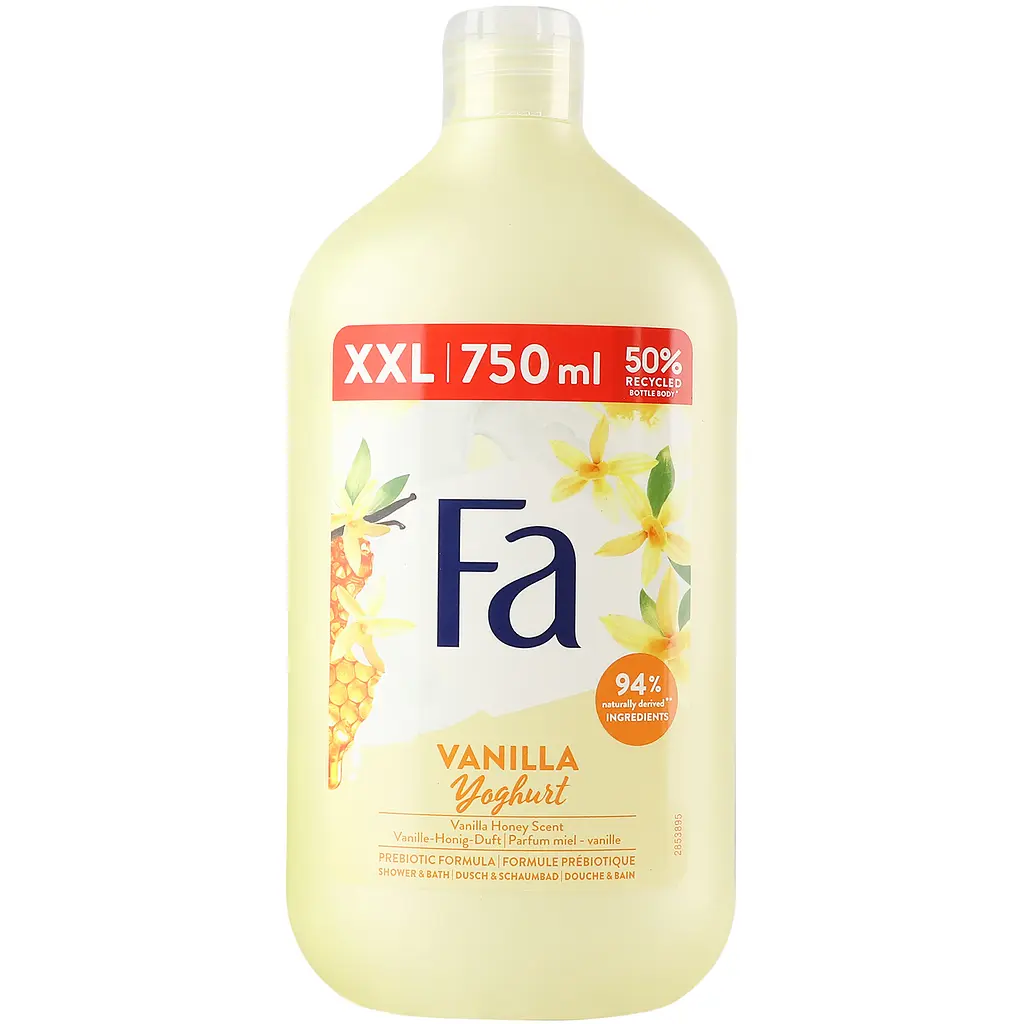 Гель для душу Fa Greek Yoghurt Ванільний мед, 750 мл - фото 3