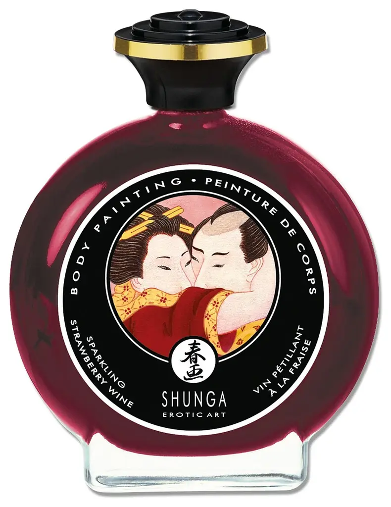 Фарба для тіла - Shunga Body Painting Strawberry Sparkling Wine - фото 2