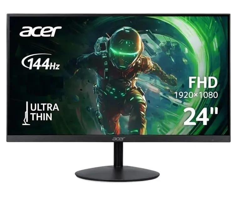 Монітор 23.8" Acer EK241P0bi (UM.QE0EE.005) 1920x1080 (FullHD) VA 144 Hz