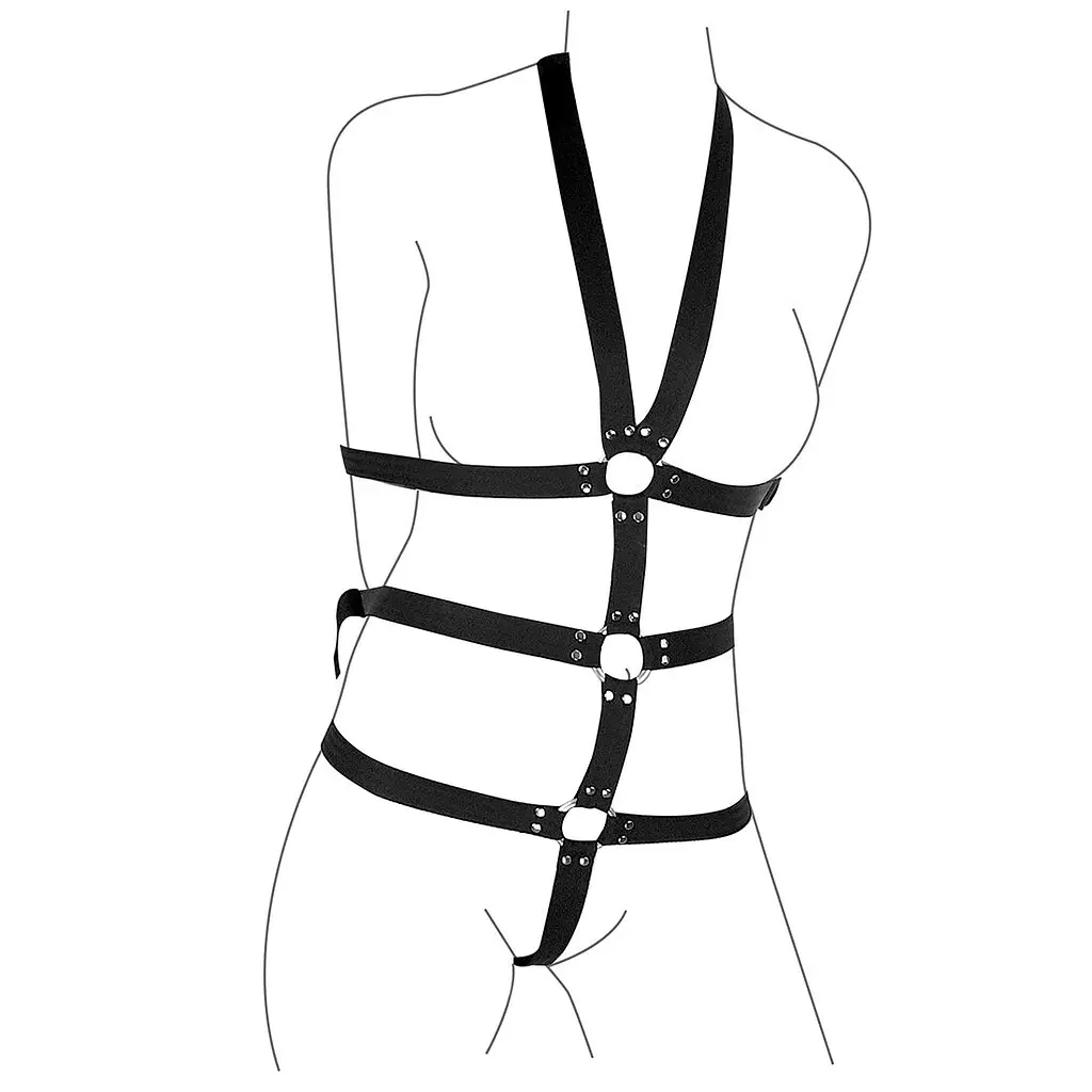 Набір для фіксації Art of Sex - BDSM Fixation Black Night Simple Art of Sex SO5155 93300 - фото 4