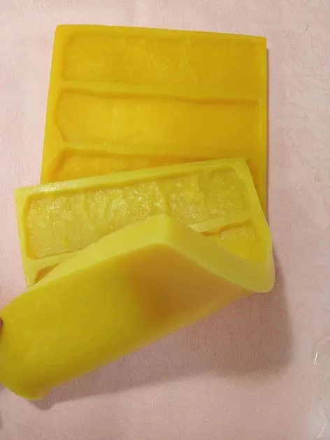 Гнучка поліуретанова форма для виготовлення декоративної цегли A.N.B. "КАНТРІ" на 4 плитки - фото 5