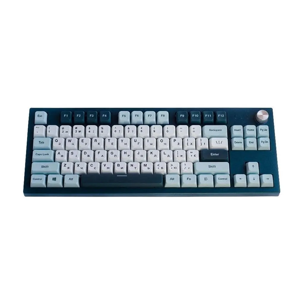 Клавіатура MONTECH Freedom MK87FB TKL FB USB UA Gray (MK87FB) - фото 3