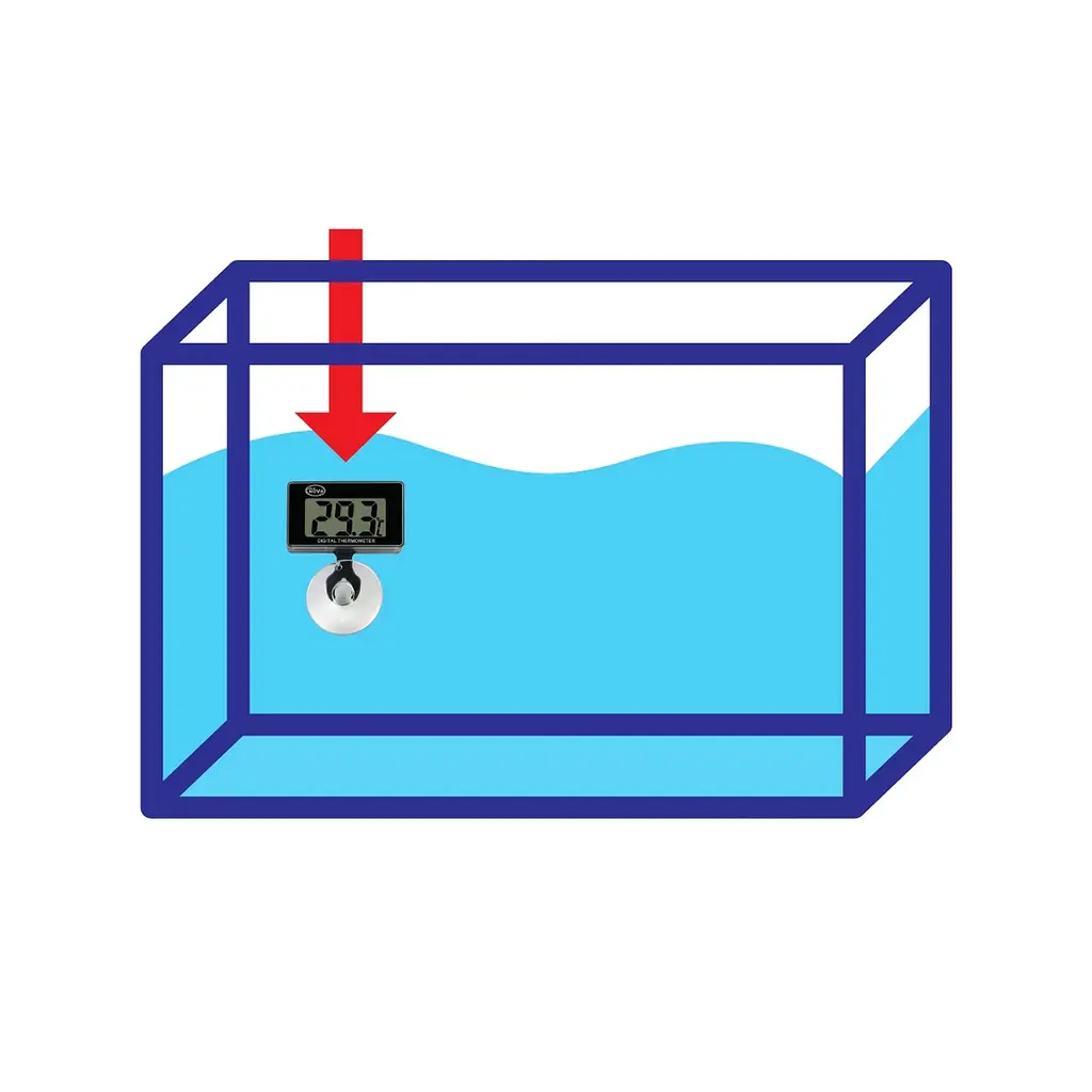 Цифровий акваріумний термометр Aqua Nova DIG-AQUA-THERMOMETER - фото 2