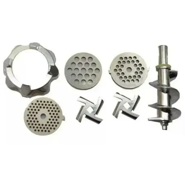 Електрична м'ясорубка  з насадками для соку Rainberg 676  - фото 4