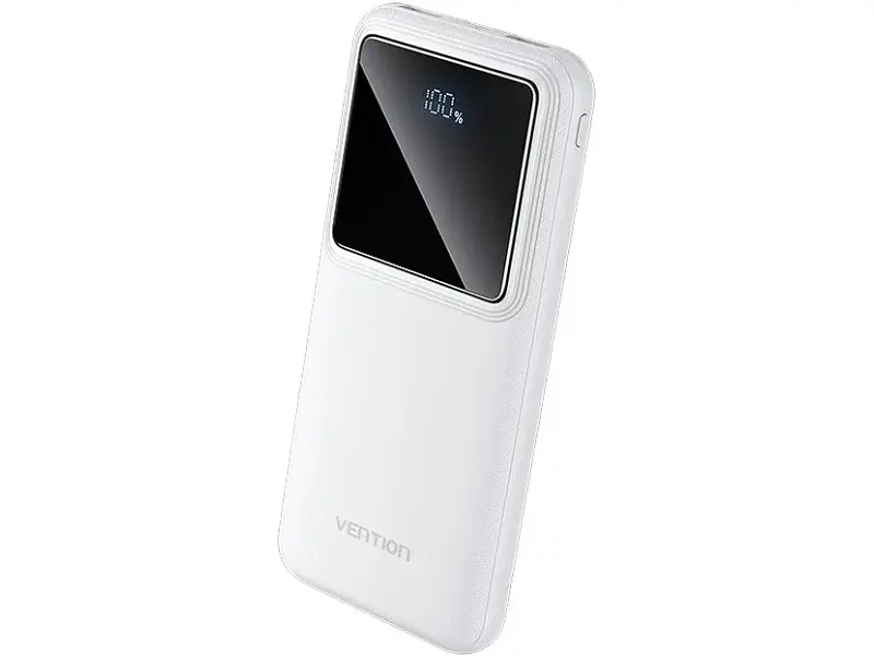 Зовнішній акумулятор (Power Bank) Vention 10000mAh 22.5W White (FHKW0)