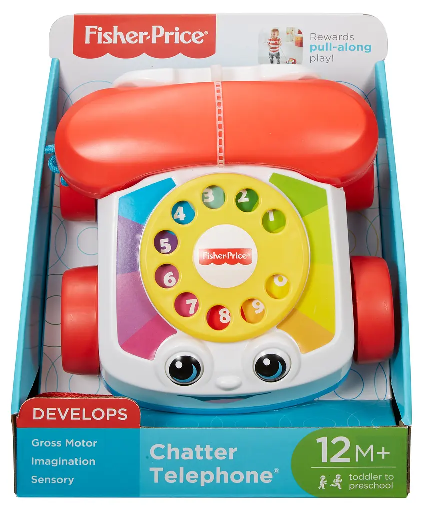 Іграшка-каталка Fisher-Price Телефон (FGW66) - фото 3