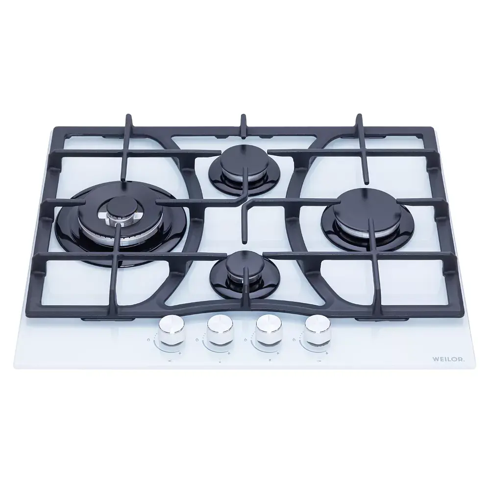 Поверхность газовая на стекле Weilor GG W 614 WH - фото 2