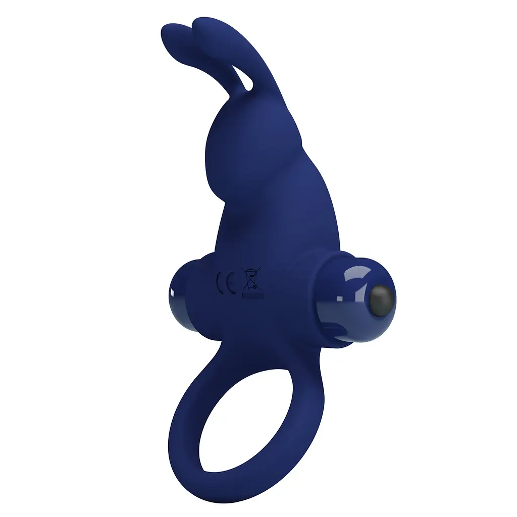 Ерекційне кільце з вібрацією PRETTY LOVE Powerful ring, 10 vibration functions PRETTY LOVE BI-210204-3 100224 - фото 3