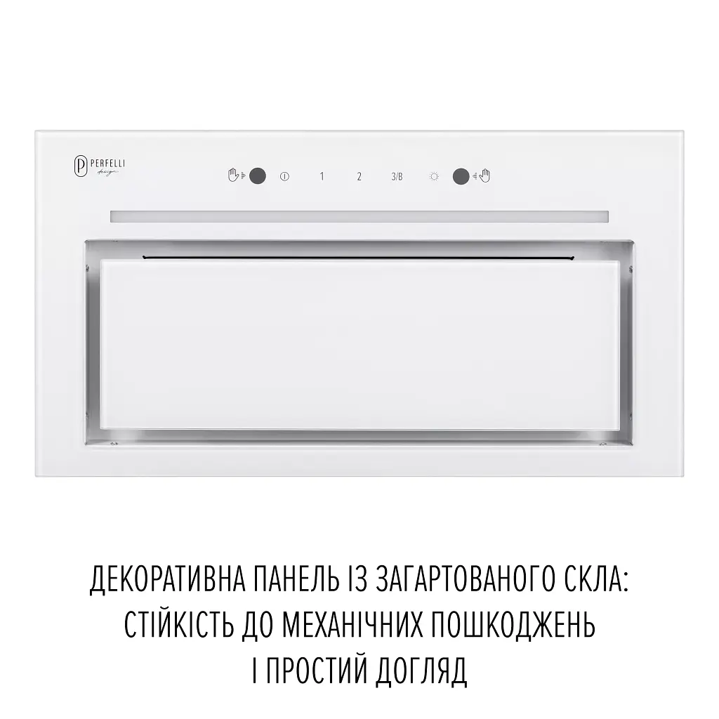 Витяжка повновбудована Perfelli Design Filini 5 Bianco Silenzio - фото 3