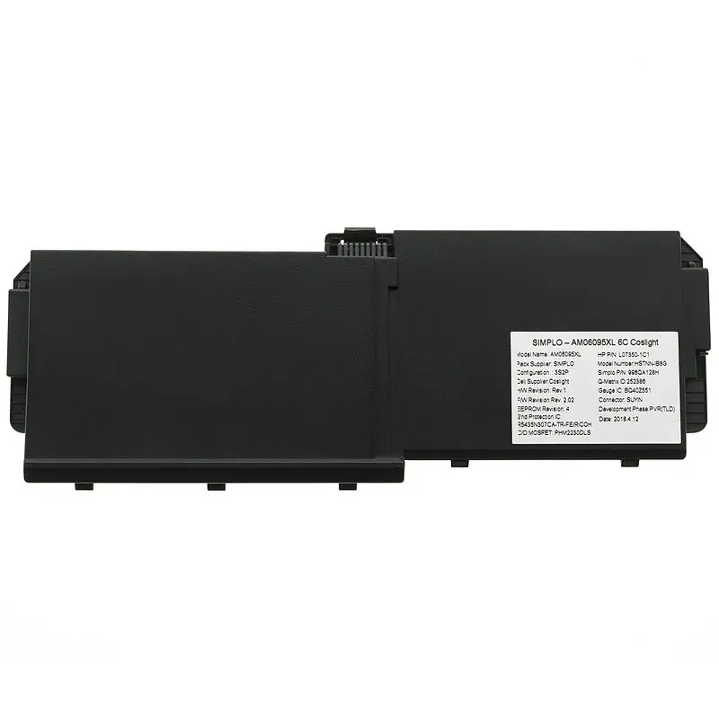 Батарея Hewlett Packard для ноутбука HP AM06XL (ZBook 17 G5 Zbook 17 G6) 11.55V 8310mAh 95.9Wh Чорний - фото 3