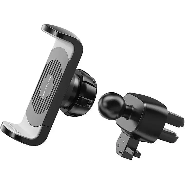 Держатель BOROFONE Bora BH61 в серый дефлектор - фото 5