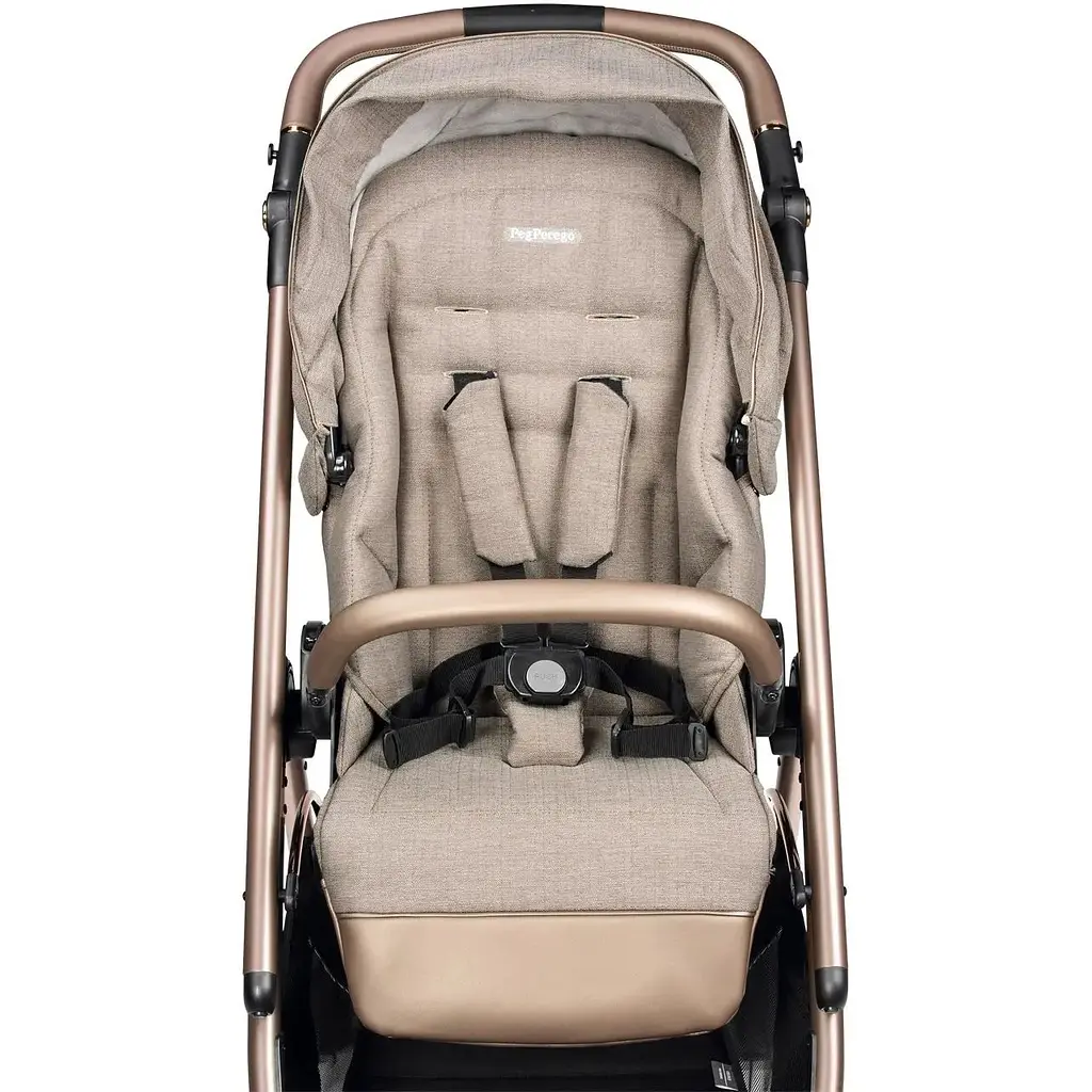 Коляска Peg-Perego Veloce Mon Amour рожеве золото - фото 4