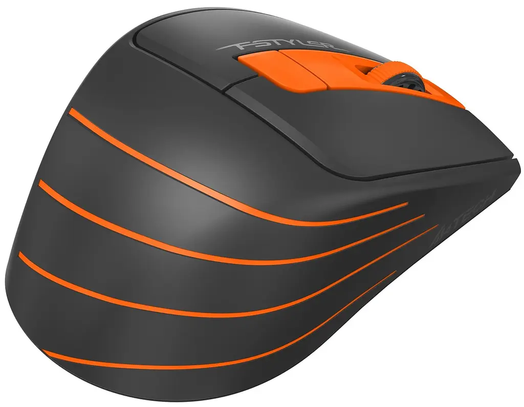 Миша A4Tech Fstyler FG30S Orange/Black - фото 4