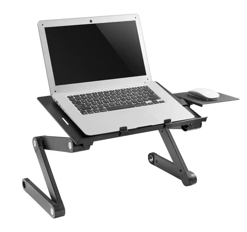 Стол-підставка для ноутбука 17.3 дюйма з охолодженням OfficePro OPCD-1230 2xfans Black