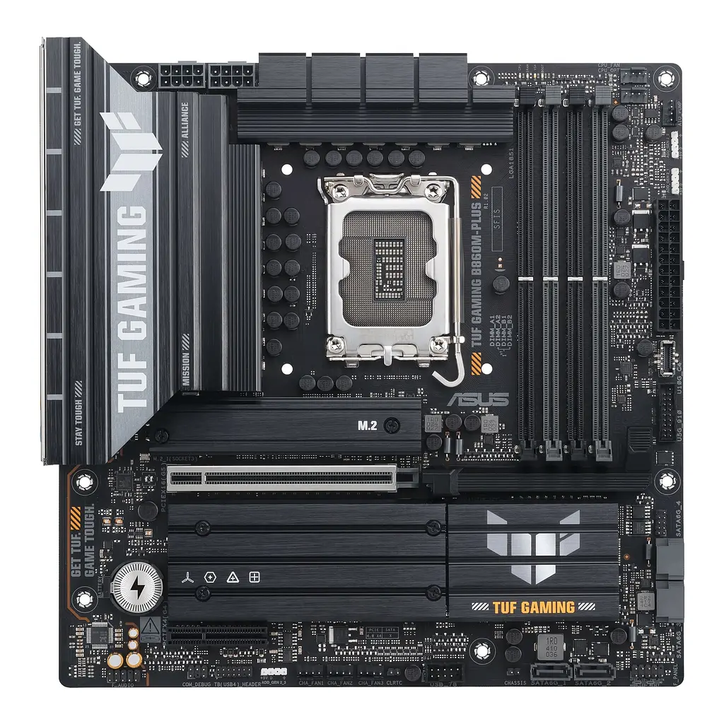 Материнcька плата TUF GAMING B860M-PLUS s1851 B860 4xDDR5 M.2 DP HDMI USB Type-C mATX Asus teh0018976 - фото 2