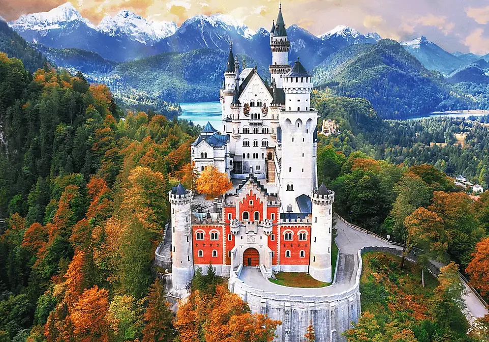 Пазл Photo Odyssey Замок Нойшванштайн, Німеччина - 1000 елементів Trefl 10813 - фото 5