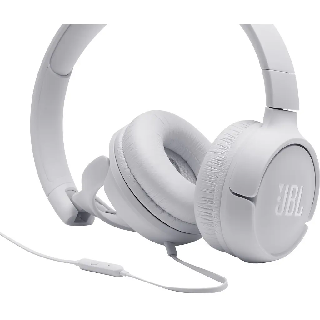 Навушники JBL T500 White (JBLT500WHT) - фото 5