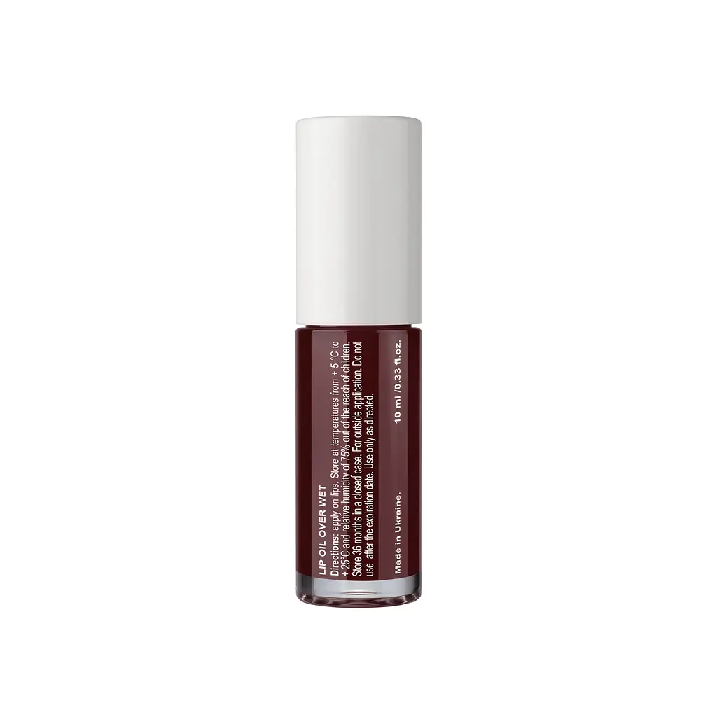 Масло для губ Colour Intense Over Wet оттенок 204 Влажный каштан 10 мл - фото 3