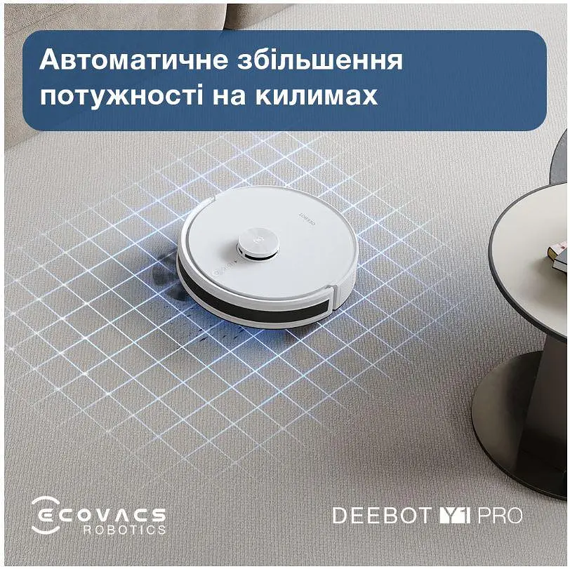Робот-пилосос ECOVACS Deebot Y1 PRO DLX34 білий - фото 8