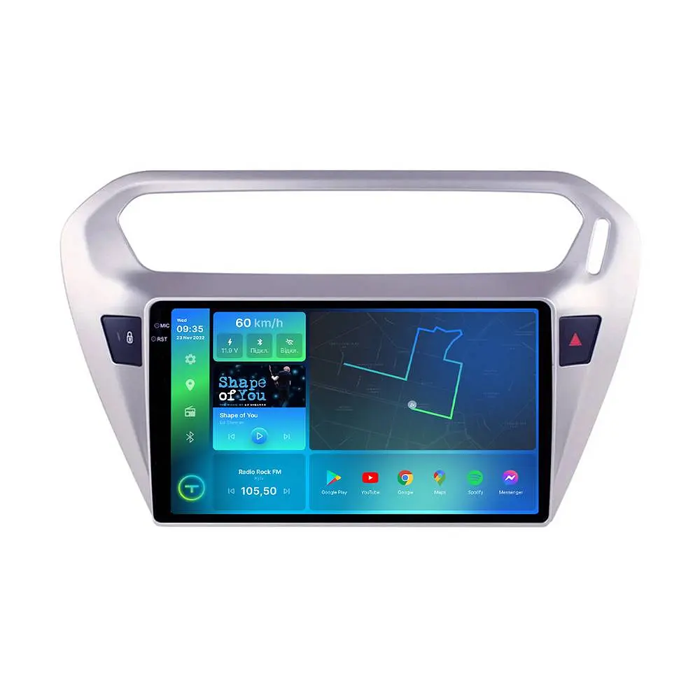 Штатна магнітола TORSSEN Citroen C4 04-09 FL9 4+64Gb 4G Carplay DSP