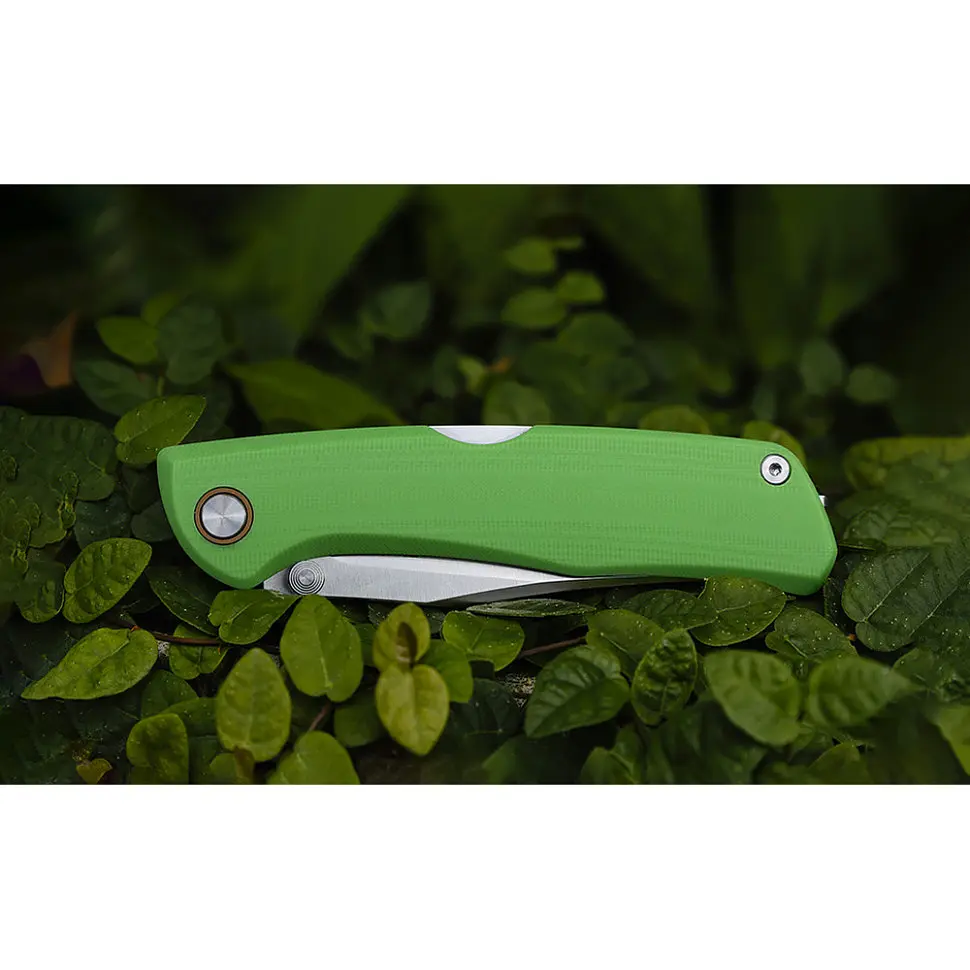 Ніж складаний туристичний Ruike P882-G, (8.5 см) 12C27 / G10 зелений - фото 16