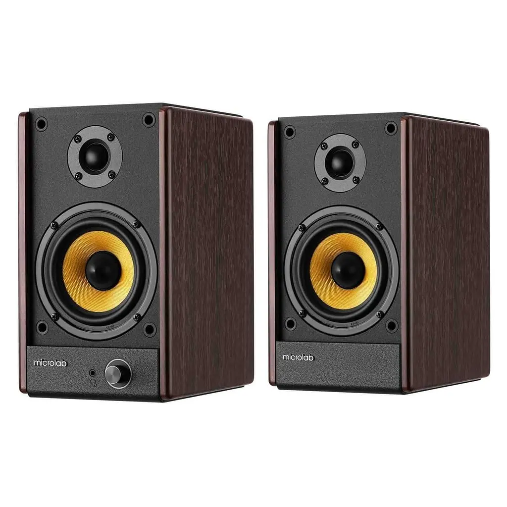 Акустична система Microlab 2.0 SOLO 3 40W Brown (SOLO-3BR) - фото 2