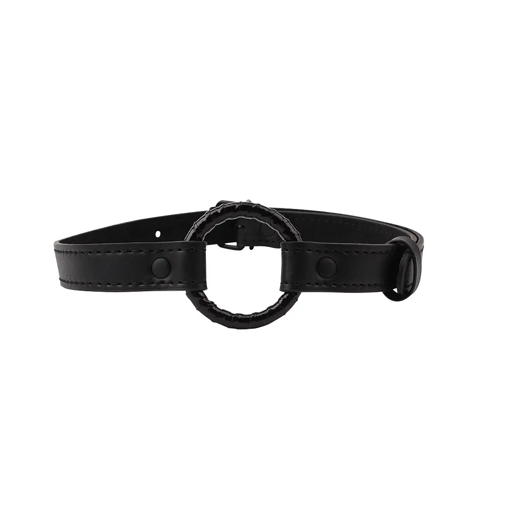 Кляп кільце Black Metal O-Ring Gag Fierce Euphoria Chisa - фото 4