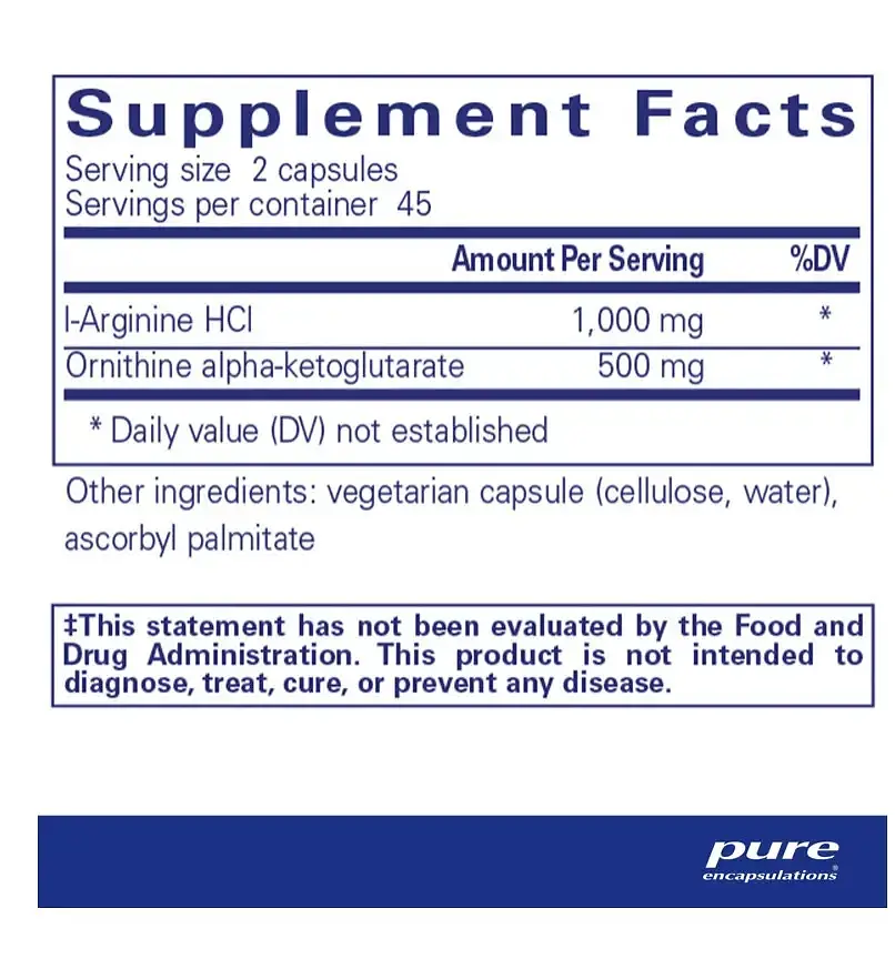 Підтримка гормонів росту Pure Encapsulations Growth Hormone Support 90 капсул - фото 2