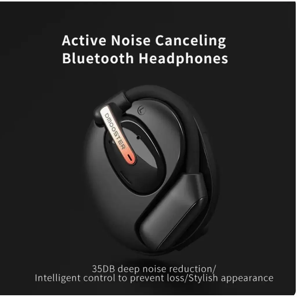 Навушники D Mooster D57 OWS ENC Bluetooth Чорні - фото 2
