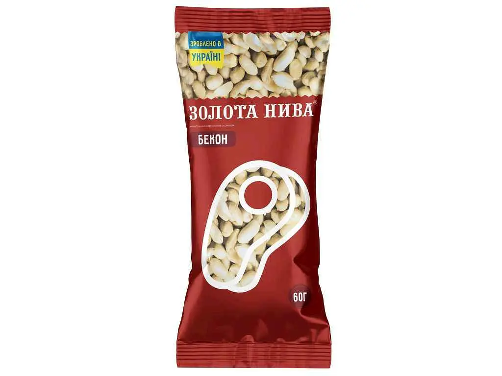 Арахіс ЗОЛОТА НИВА 60г Бекон смажений