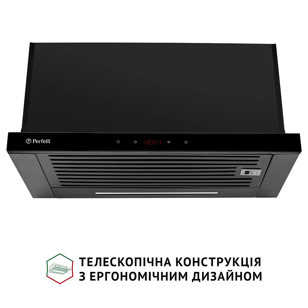 Витяжка телескопічна PERFELLI ISEO 6PSF NERO - фото 3