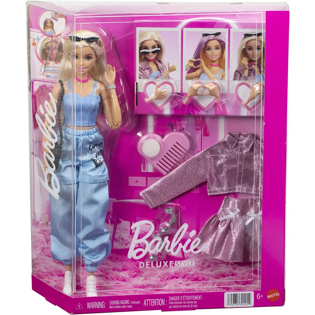 Набір із лялькою Barbie “Позуй стильно” серії “Deluxe Style” (JNC61)