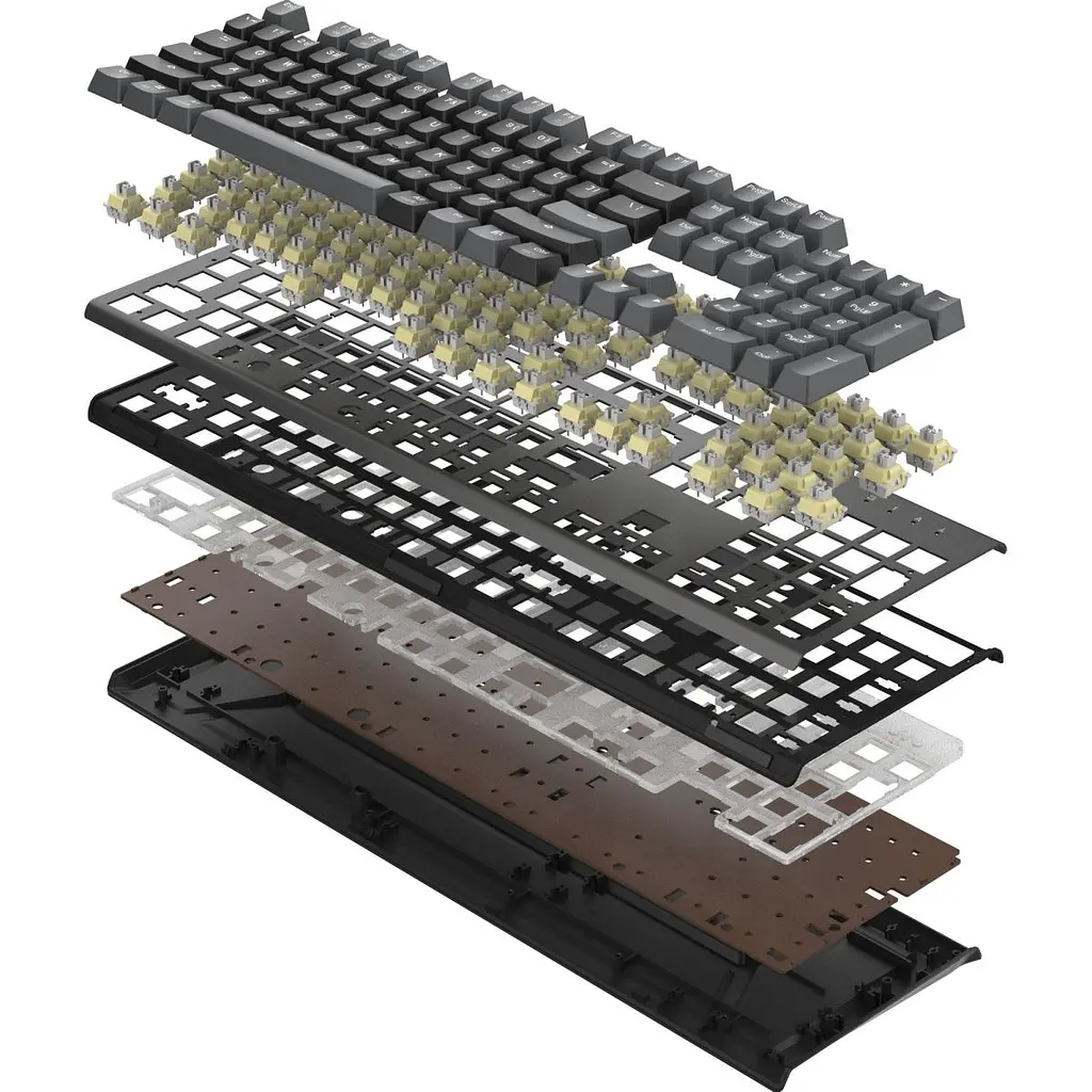 Клавіатура A4Tech Fstyler FS100 Stone Black [113535] - фото 5