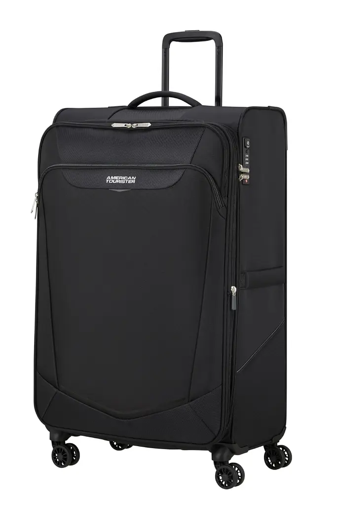 Валіза 80 См American Tourister SUMMERRIDE BLACK 80x48x30(33) ME7*09006 - фото 4