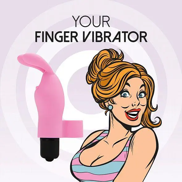 Вібратор на палець FeelzToys Magic Finger 10 см (рожевий) - фото 3