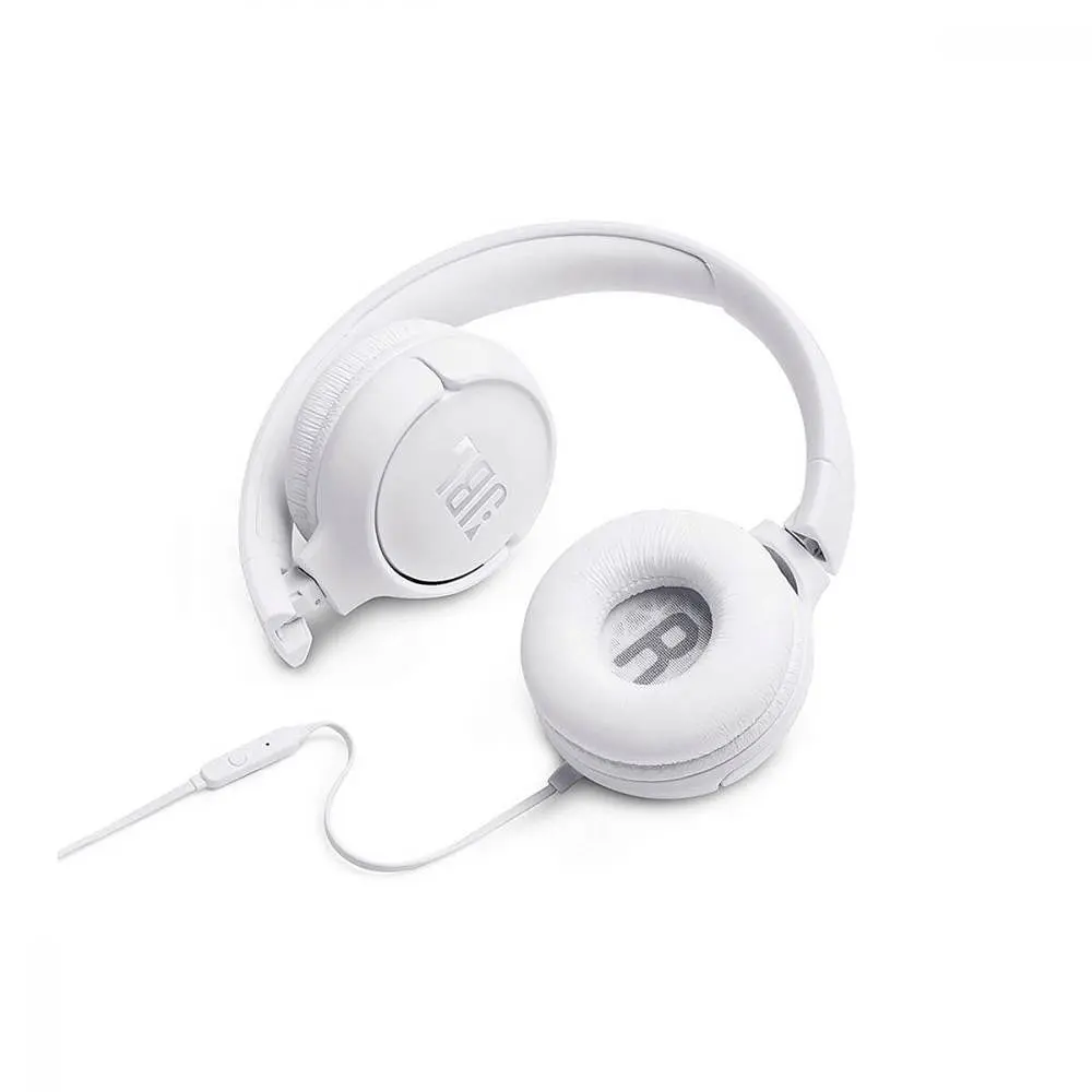 Навушники з мікрофоном JBL T500 White (JBLT500WHT) - фото 6