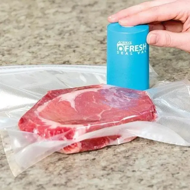 Вакуумний пакувальник для їжі Vacuum Sealer Always Fresh Побутовий міні вакууматор - фото 3